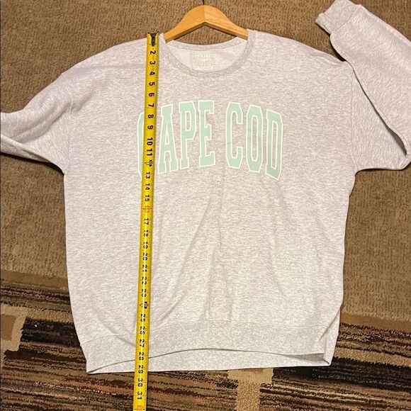 Cape Cod Women's Gray Crew Neck Sweater - Picture 6 of 6